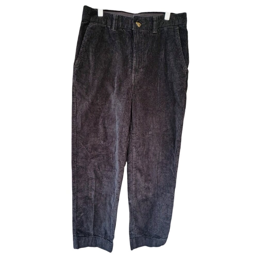 Patagonia Wide Wale Corduroy Pants Women’s Size 6 Black  organic cotton